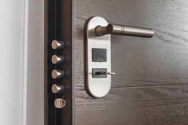 llave rota cerradura